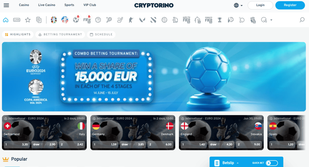 Cryptorino é uma alternativa, frente às casas de apostas legais em Portugal