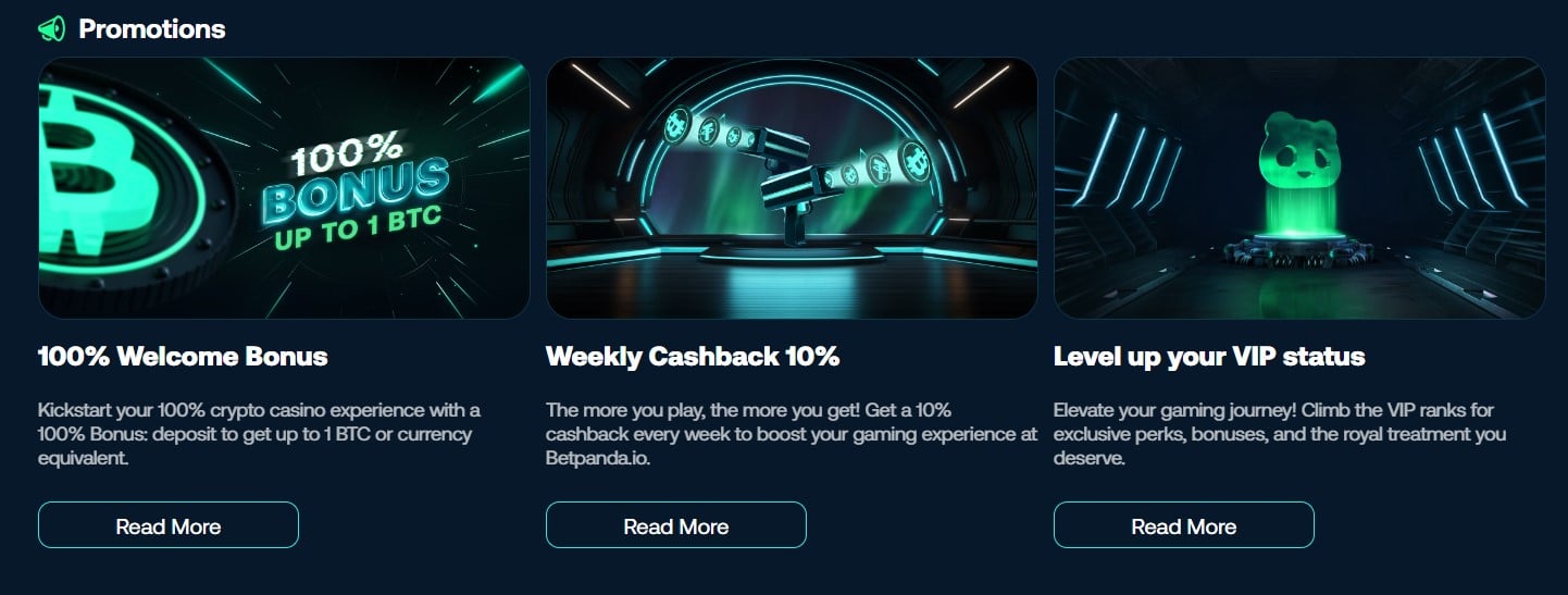 O Betpanda é um Casino Bitcoin, a operar em Portugal