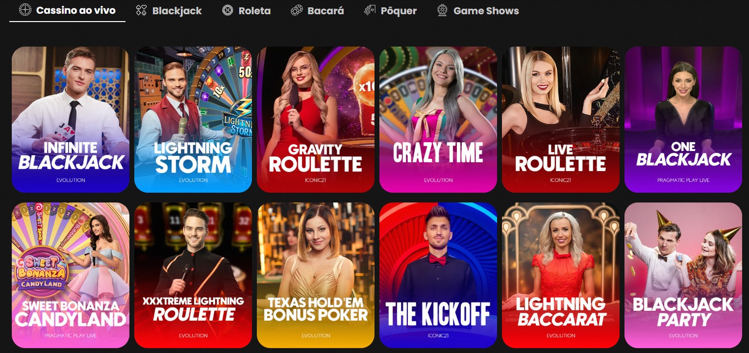 Cassinos ao Vivo WSM Casino