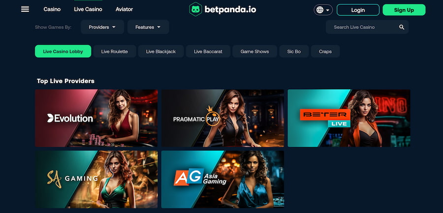 jogos ao vivo BetPanda casino estoril