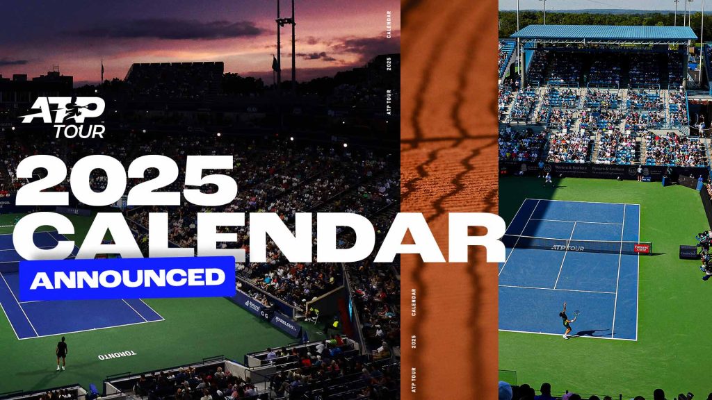 Calendário ATP Tour anunciado