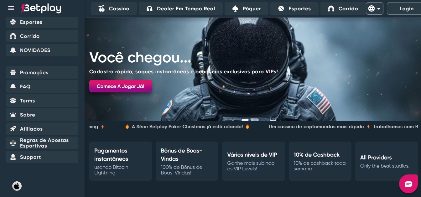 Conheça o Cassino da Betplay, também para apostas