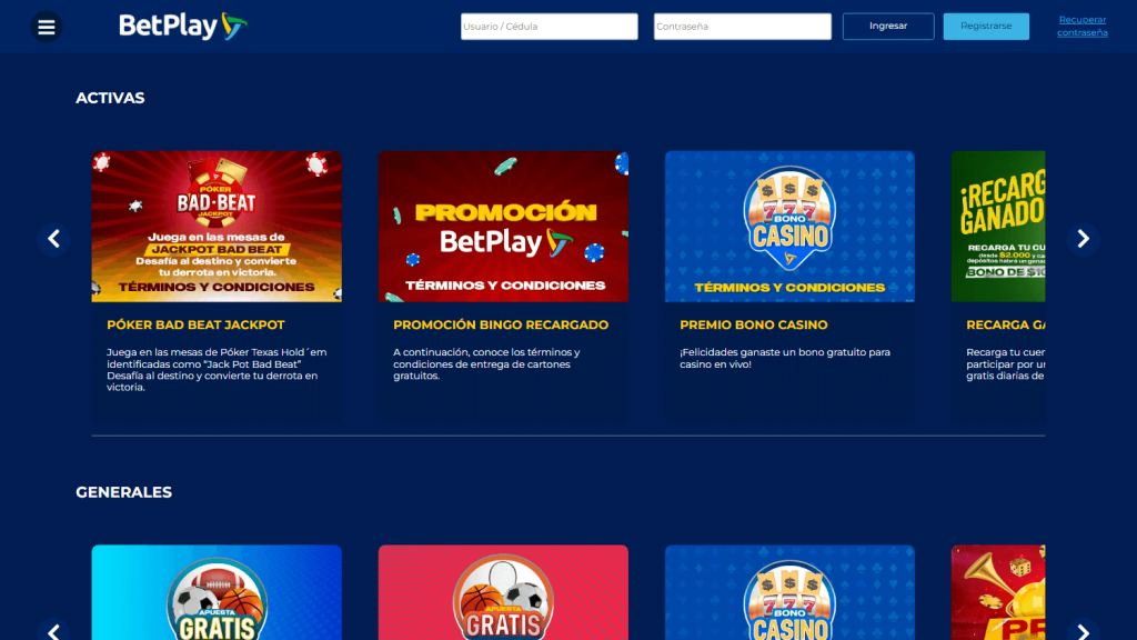 Cassino Betplay