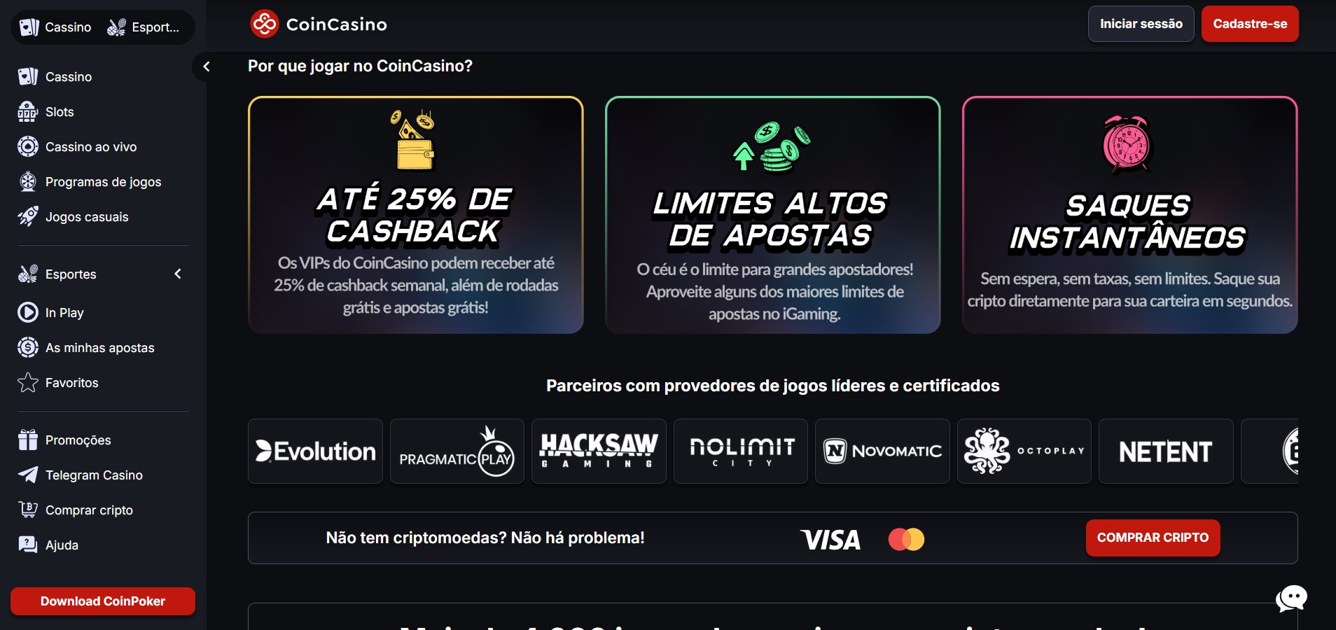 coincasino online