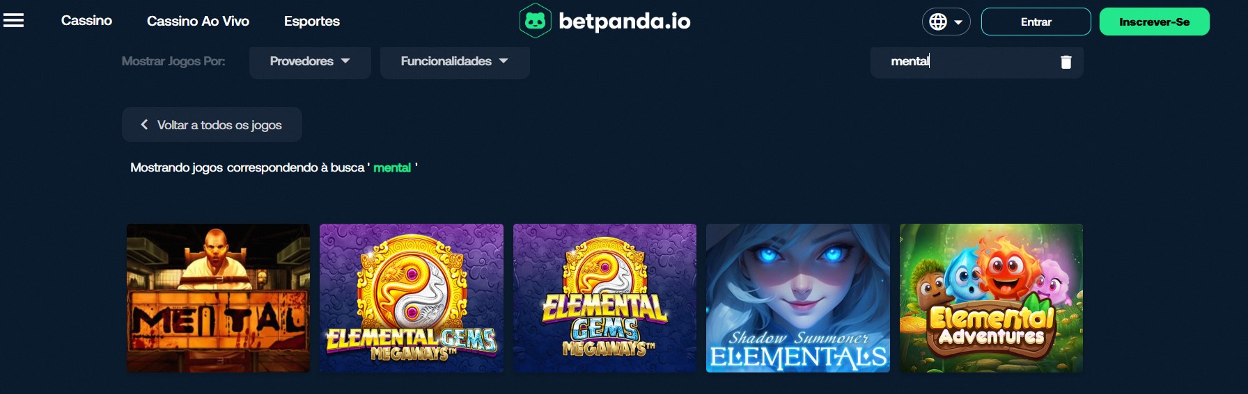 Jogo Mental Slot no BetPanda