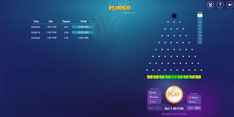  Plinko é muito popular entre os frequentadores de casino