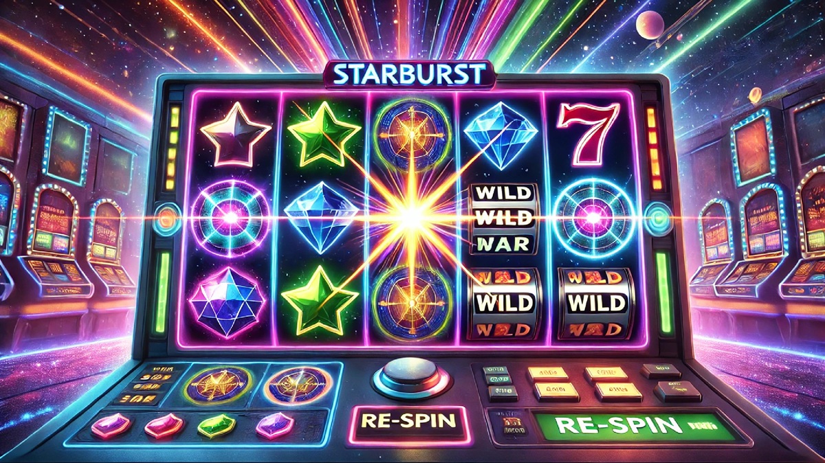 Guia sobre como jogar a slot Starburst