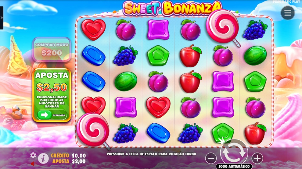 Recursos de jogo de slots Sweet Bonanza