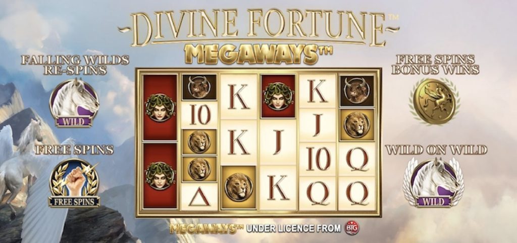 Versão da slot Divine Fortune, Megaways