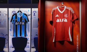 Grêmio e Inter anunciam patrocínio da Alfabet