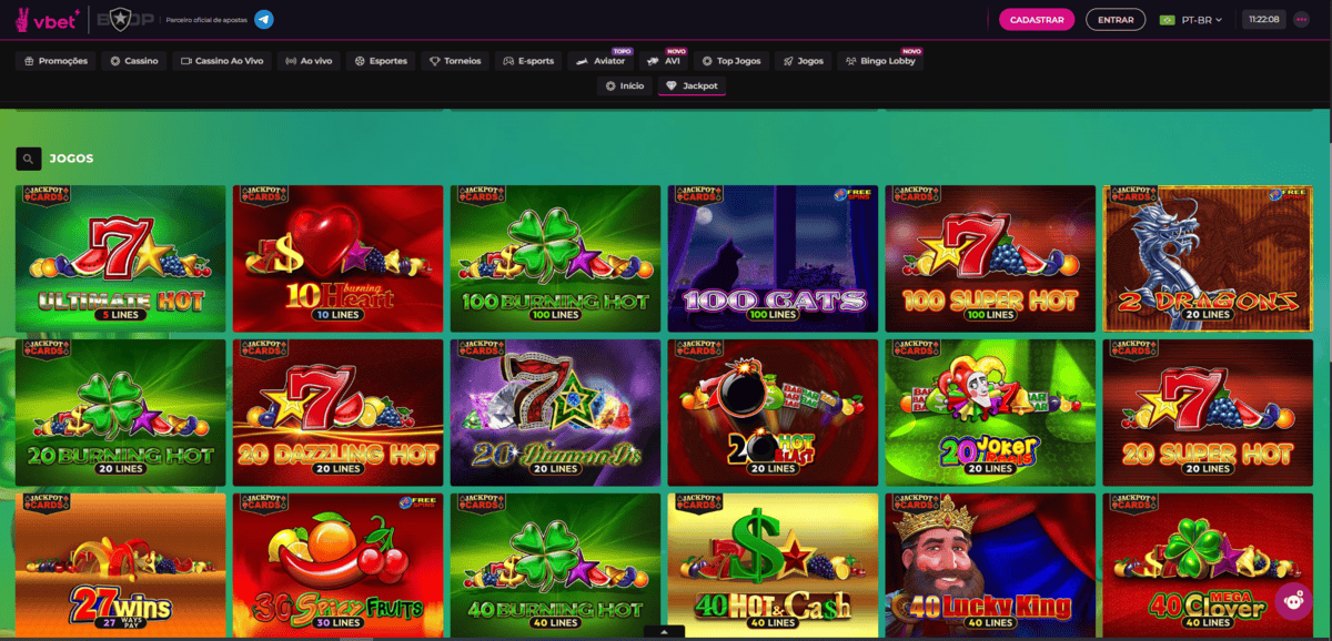 jackpot vbet