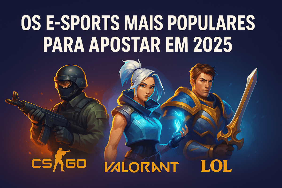 melhores e-sports para apostar
