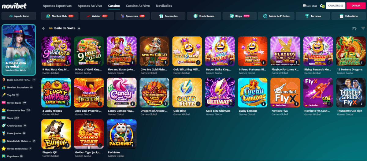 jogos do baile da sorte