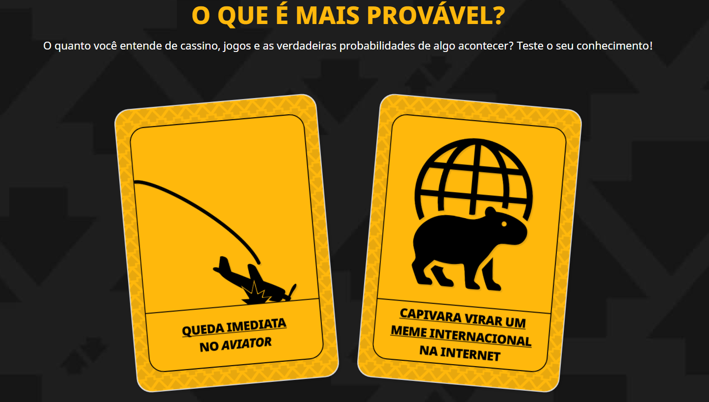 Cassinos online e possibilidades