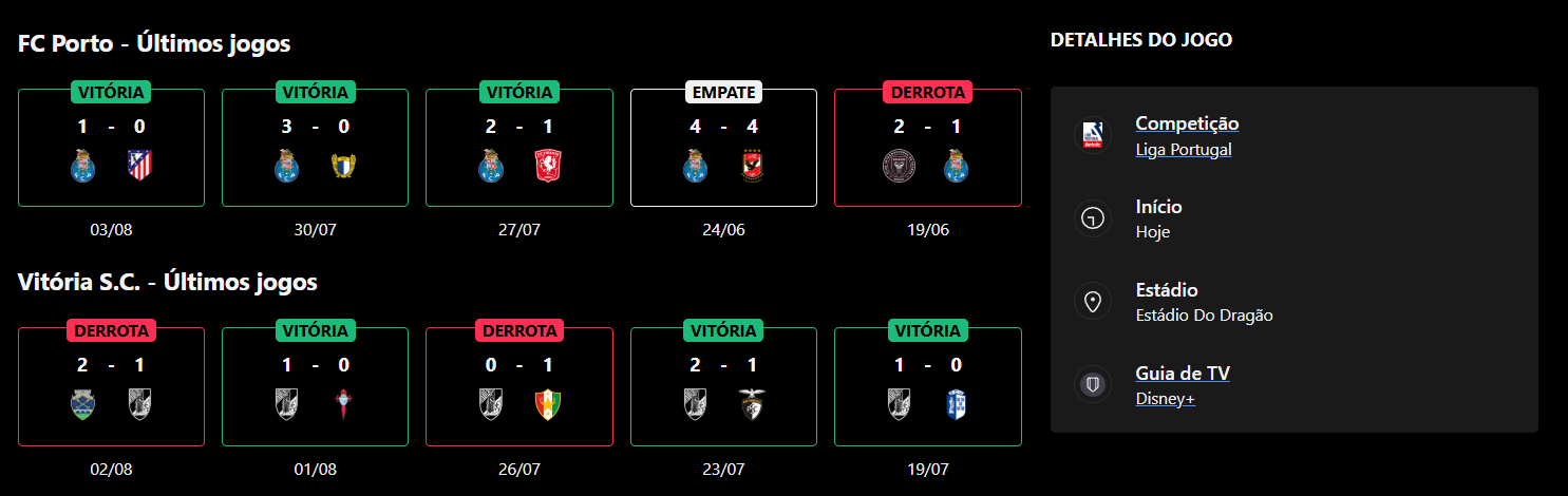 FC Porto x Vitória SC