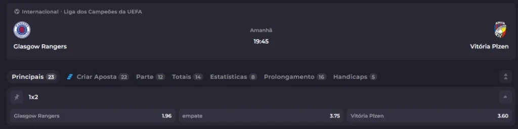 odds rangers plzen