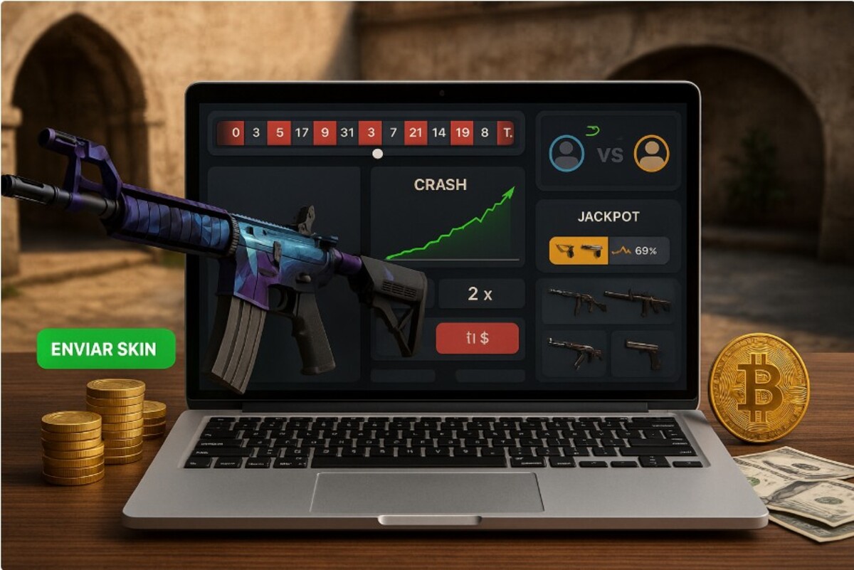 As apostas CSGO consistem em utilizar skins, moedas virtuais ou dinheiro real para apostar em partidas de eSports e minijogos online